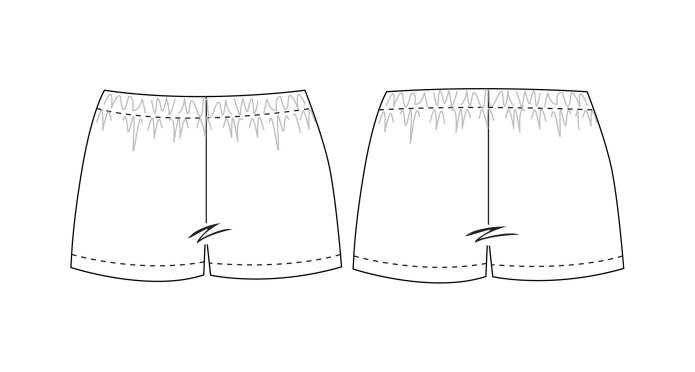 Брюки раскраска для детей