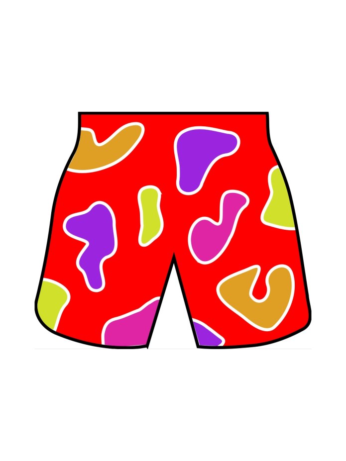 Шорты детские вектор