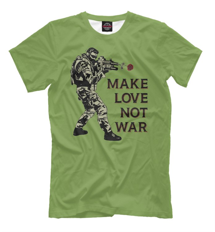 Футболка make Love