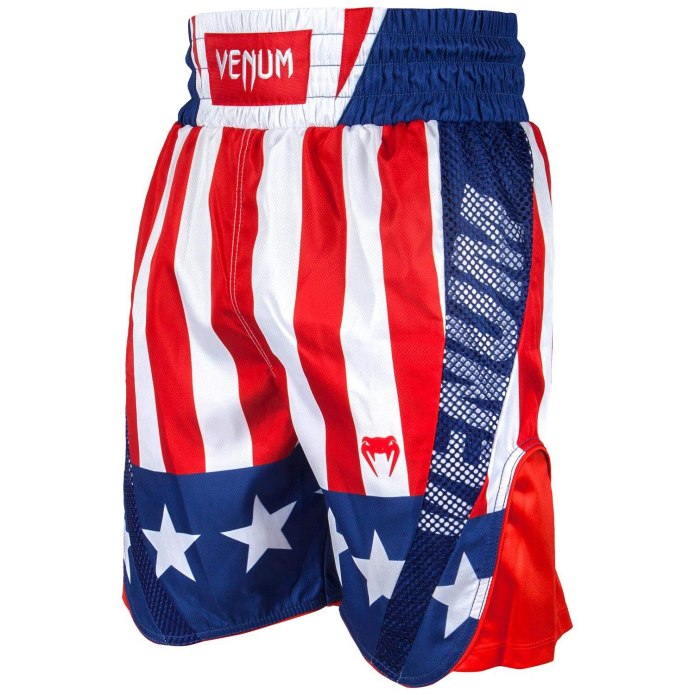 Боксерские шорты Venum Elite - черный/белый