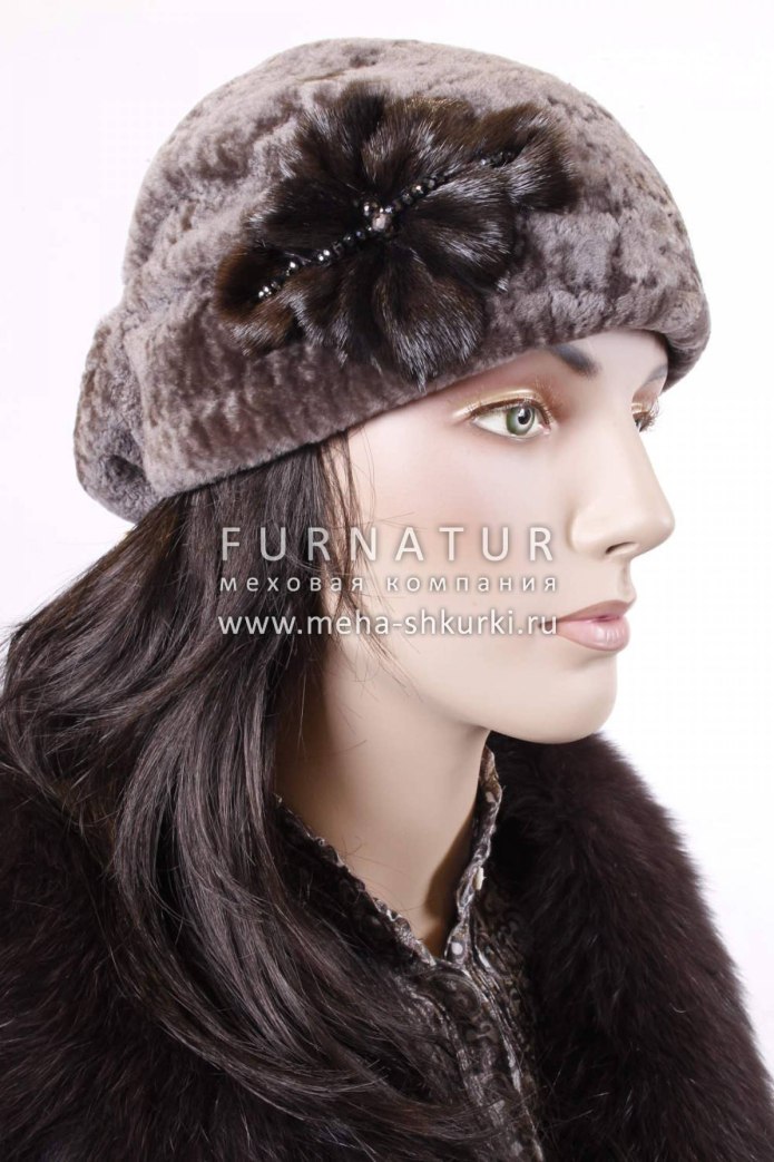 Шапка - ушанка астраган дерби