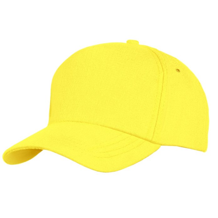 Бейсболка Unit Promo, желтая