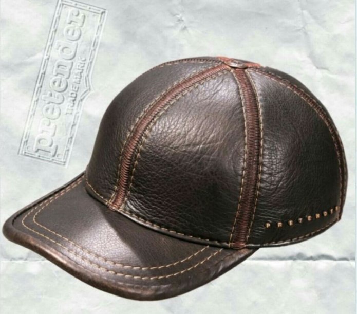 Кожаная кепка Pretender