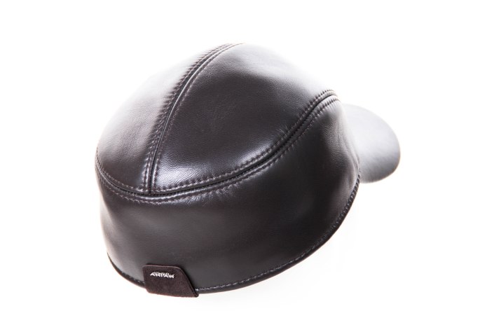 Кепи antar кожаный