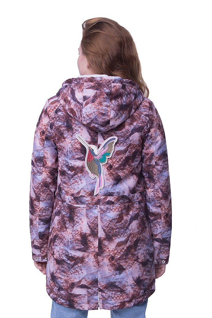 41пх17 Ника парка батик горчица