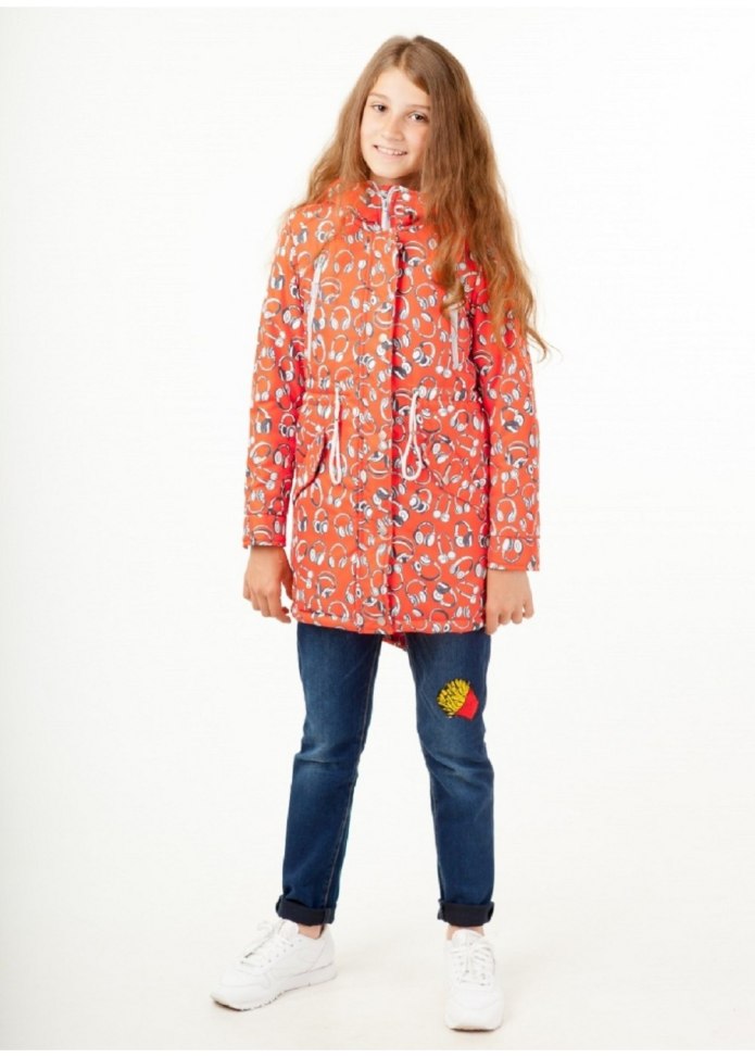 Бежевый плащ для девочки