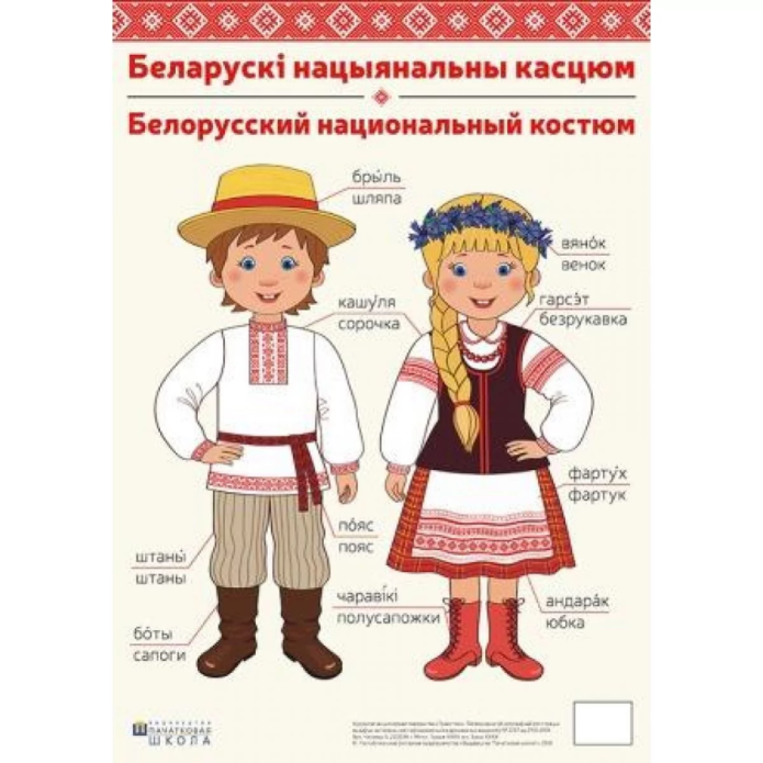 Национальные костюмы белорусов для детей
