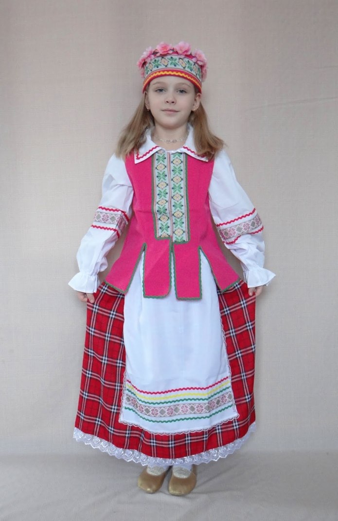 Белорусский национальный костюм детский