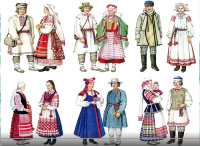 Беларуский Строй национальный костюм