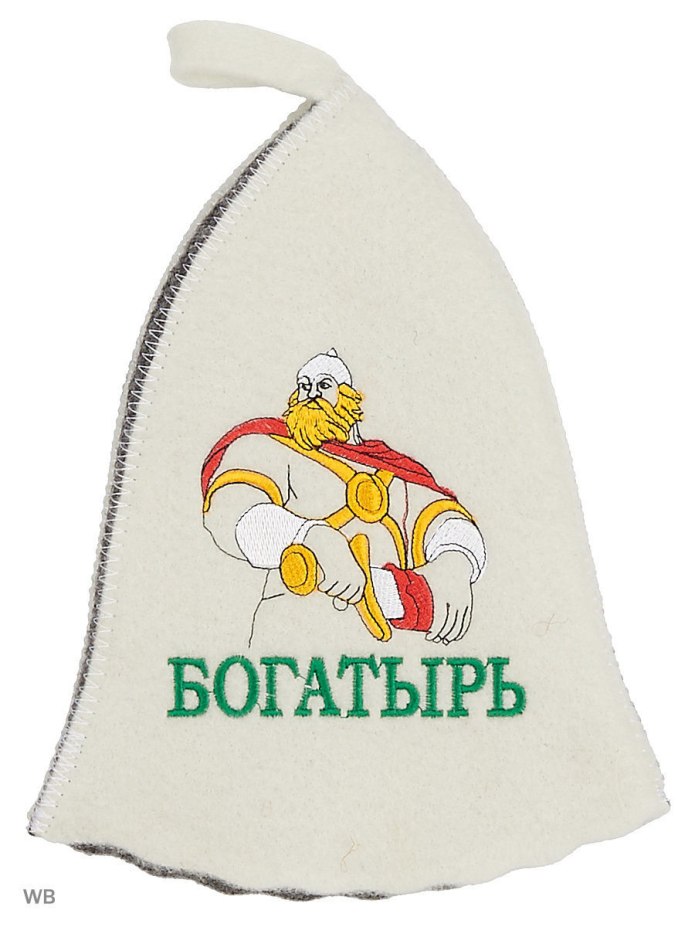 Шапка для бани "богатырь"