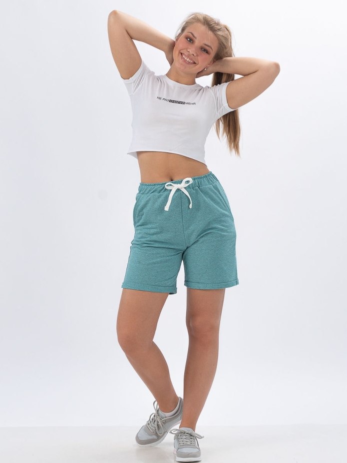 Шорты женские бермуды Елена Текс