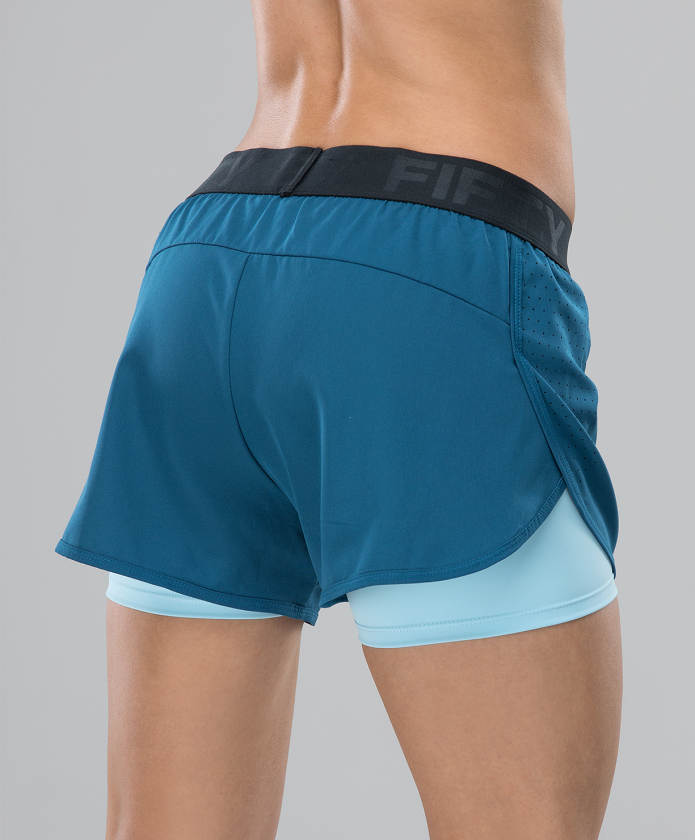 Голубые шортики