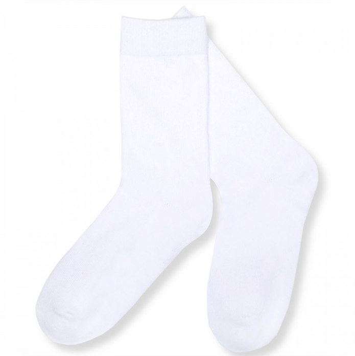 Белые высокие носки