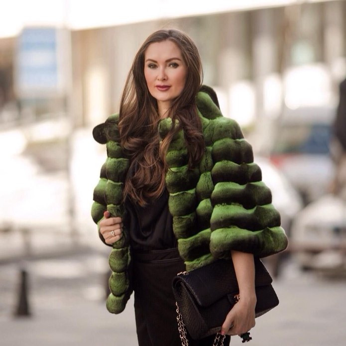 Шуба из ламы