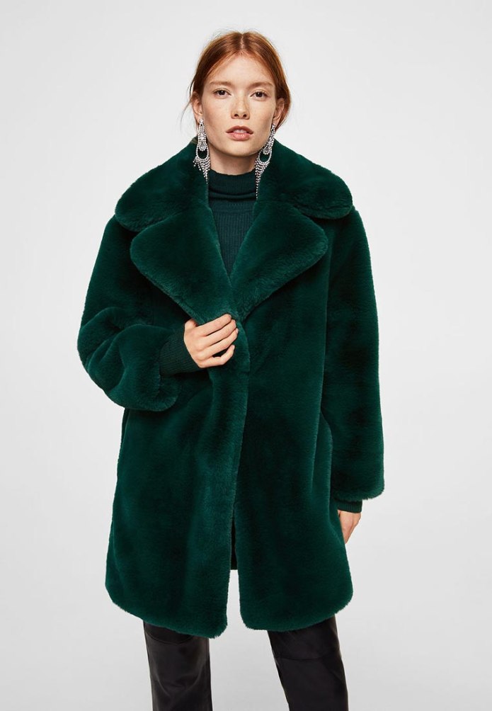 Салатовая шуба