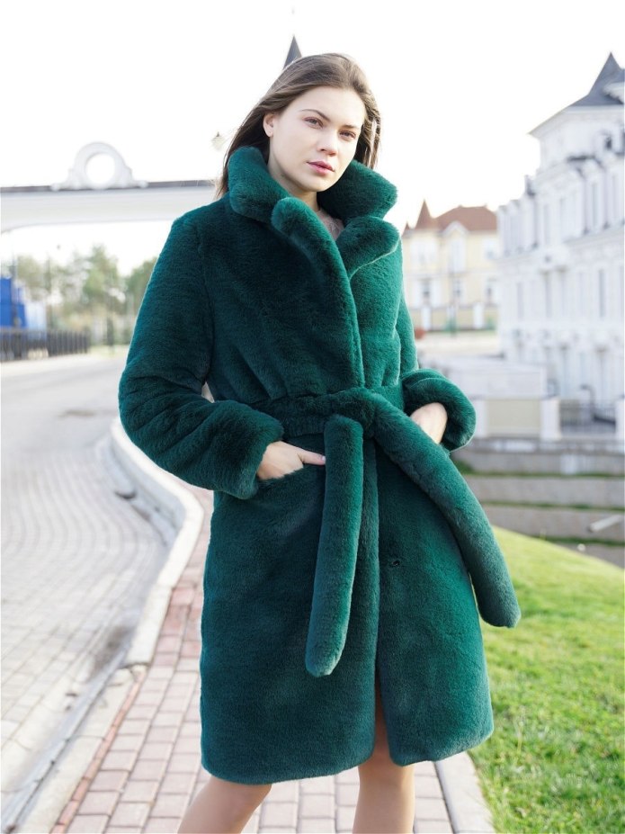 Шахиня шубы изумруд