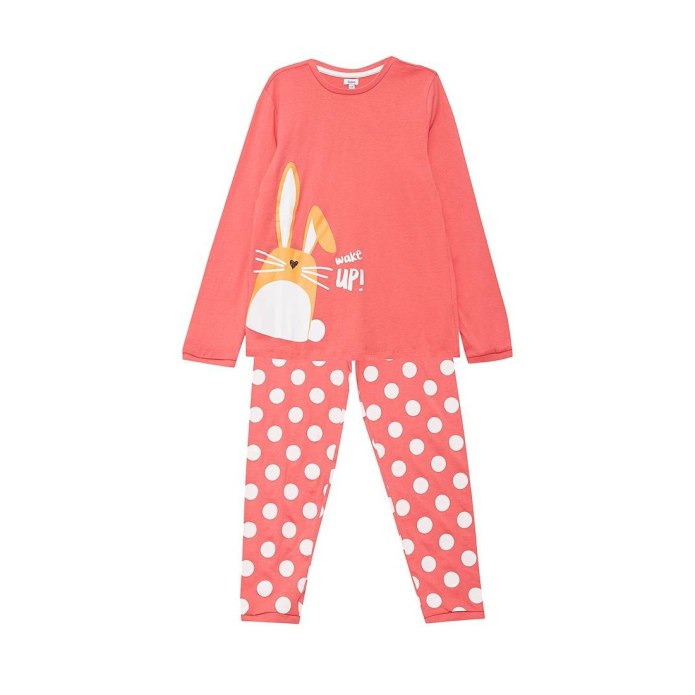 Женская пижама мишки на горчичном