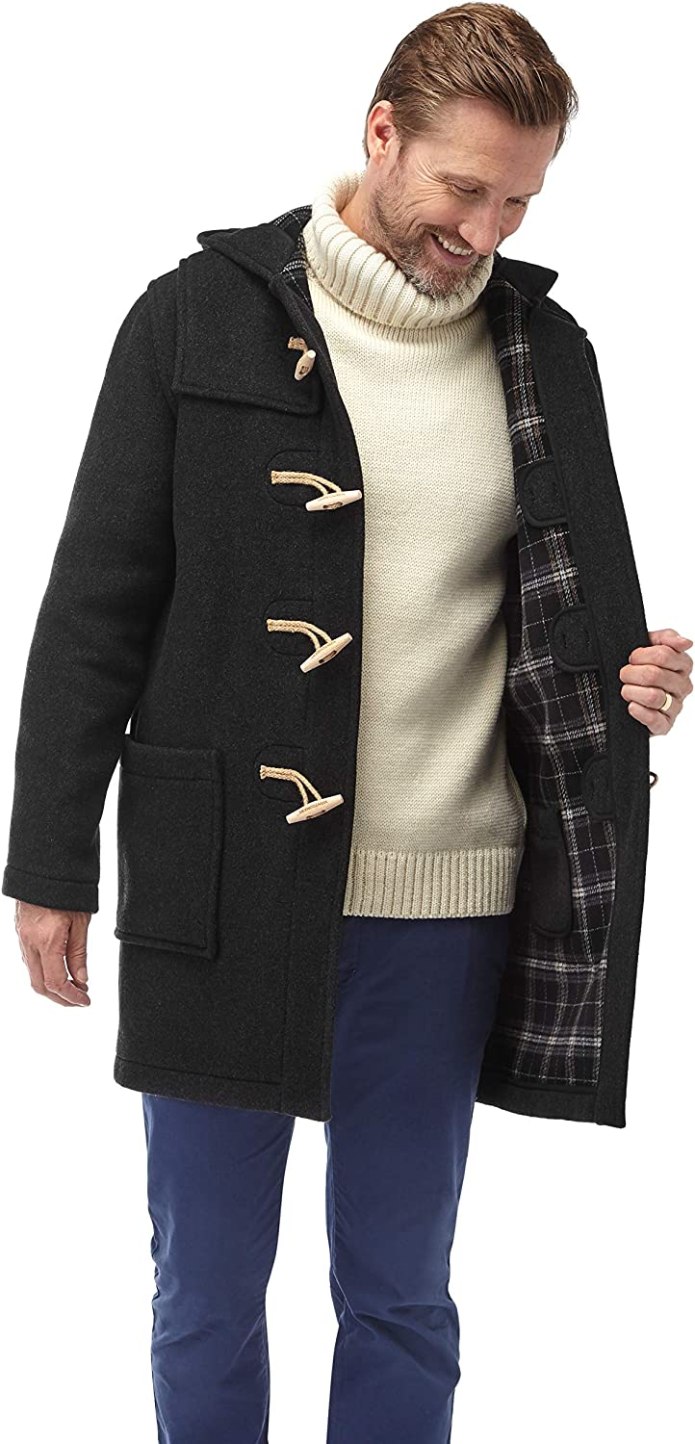 Original Montgomery London Duffle Coat Red