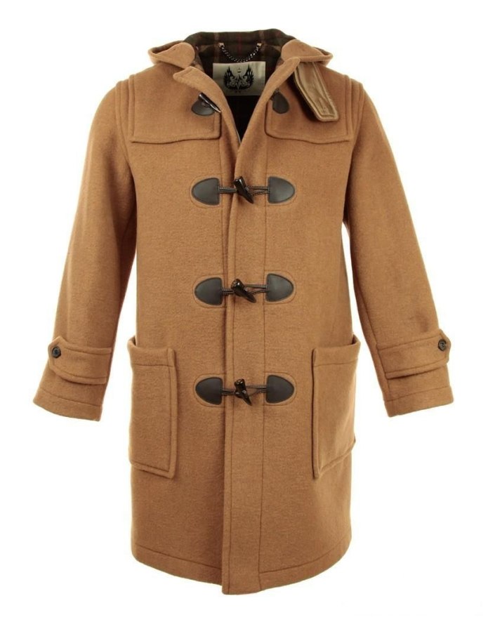 Пальто дафлкот стрит стайл мужчины