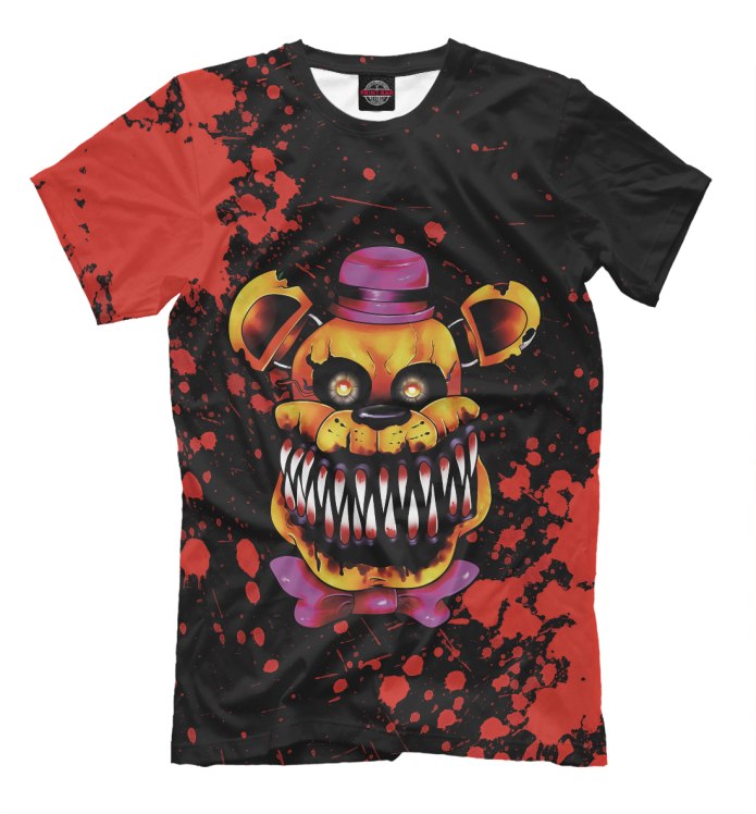 Футболка ФНАФ 9 Фредди