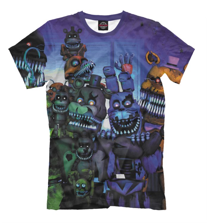 Футболки ФНАФ Фредди