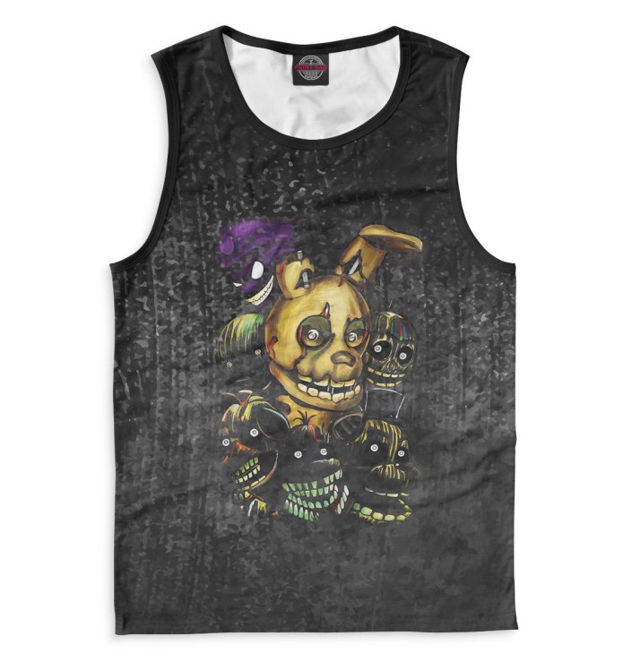 Футболка ФНАФ 8 лет для девочек