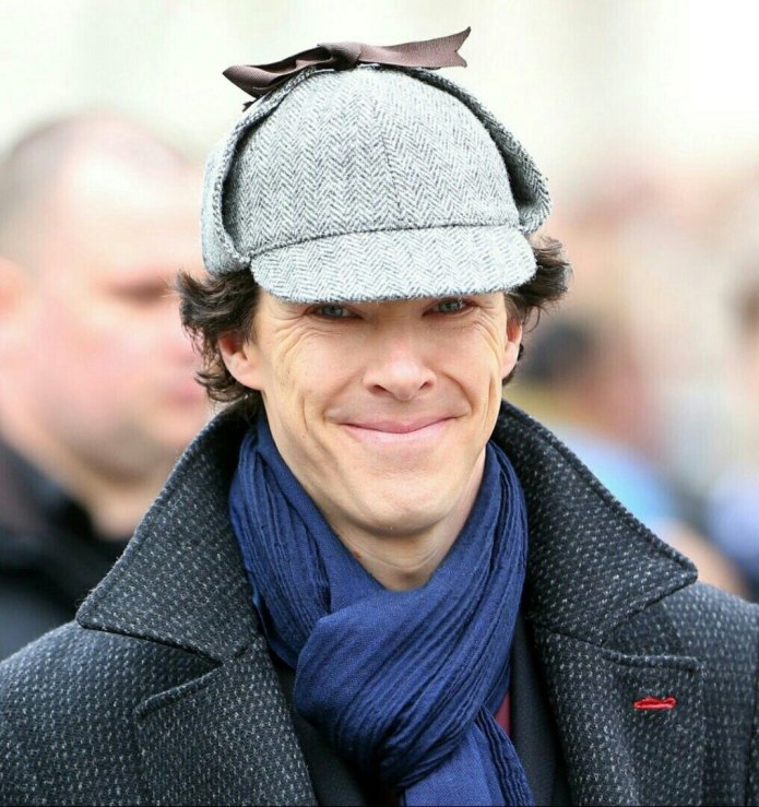 Шерлок Бенедикт Камбербэтч в шляпе