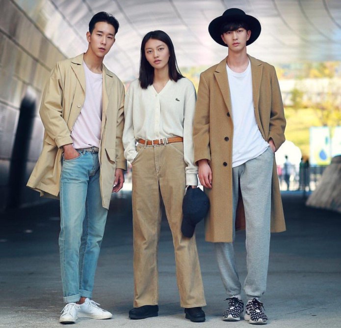 Корейский молодежный стиль одежды