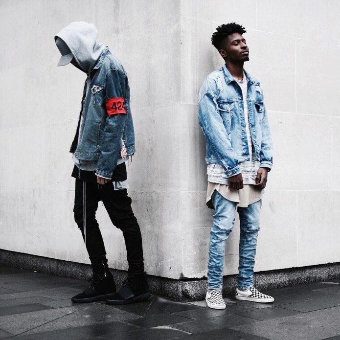 Кэжуал спорт стиль мужской стрит стайл