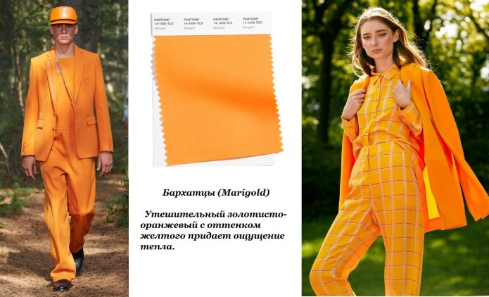 Pantone Весна лето 2021