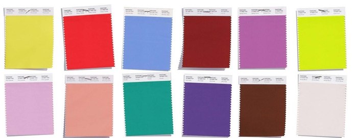 Цвета пантон Весна лето 2021