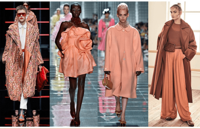 Цвета пантон 2020 осень зима