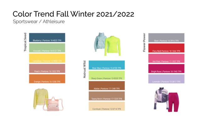 Пантон осень зима 2021 2022