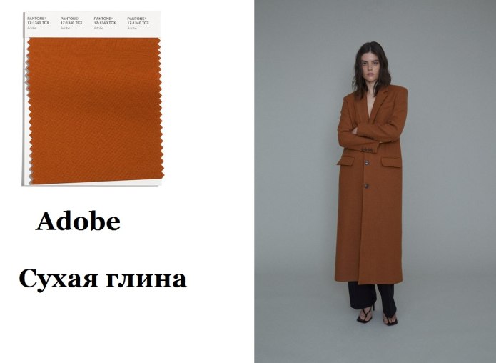 Pantone осень зима 2021-2022