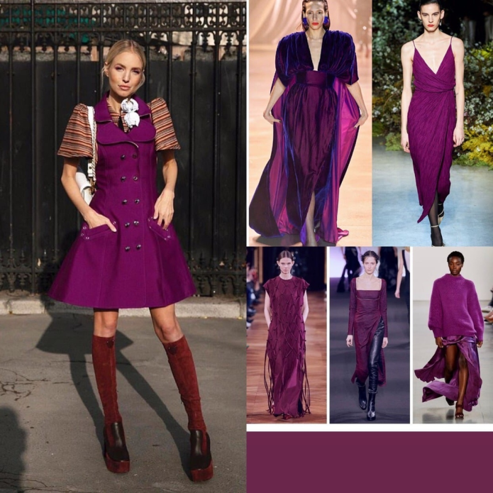 Модные цвета осень зима 2021
