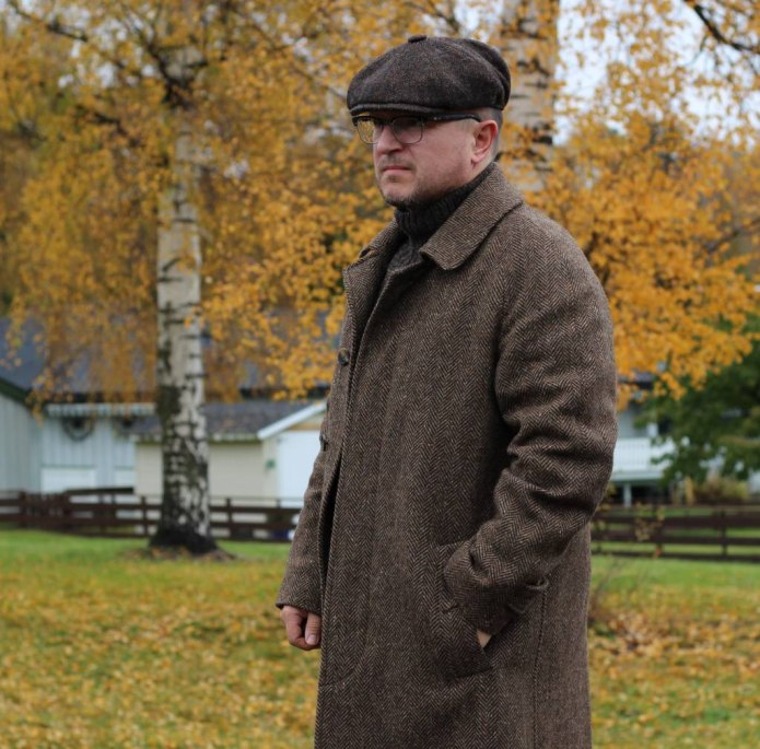 Балмакаан пальто мужское