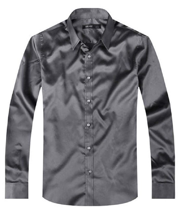 Мужская рубашка шелк