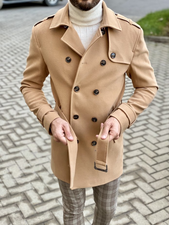 Тренч ASOS мужской