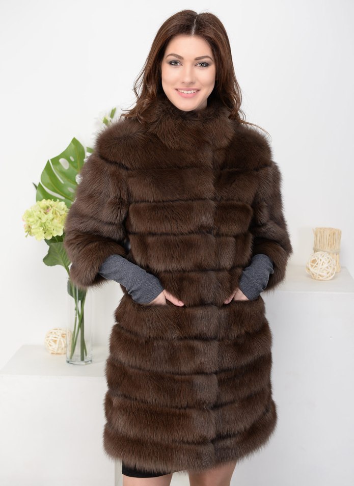 Шуба Соболь ЦУМ
