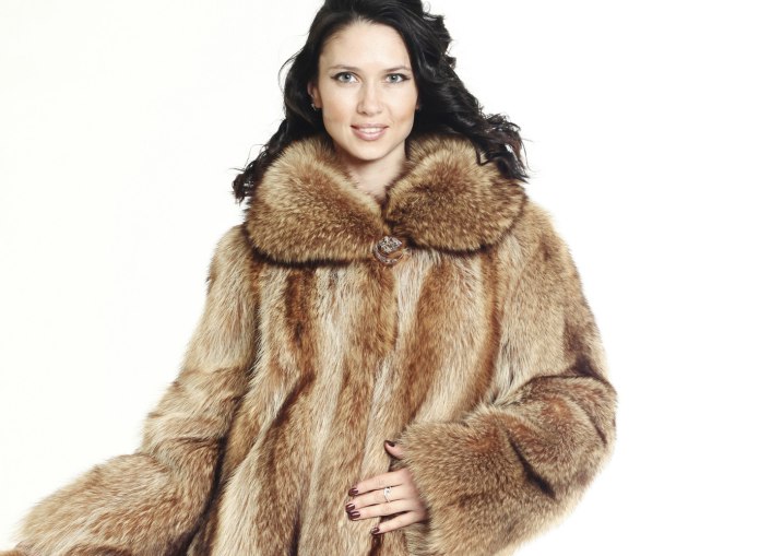 Алеф приталенная норковая шуба