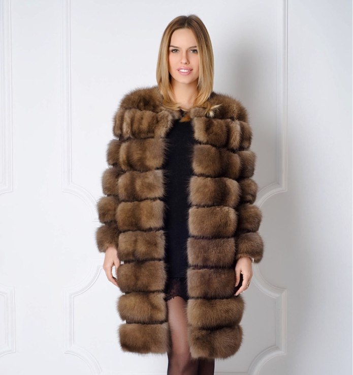 Шуба норковая