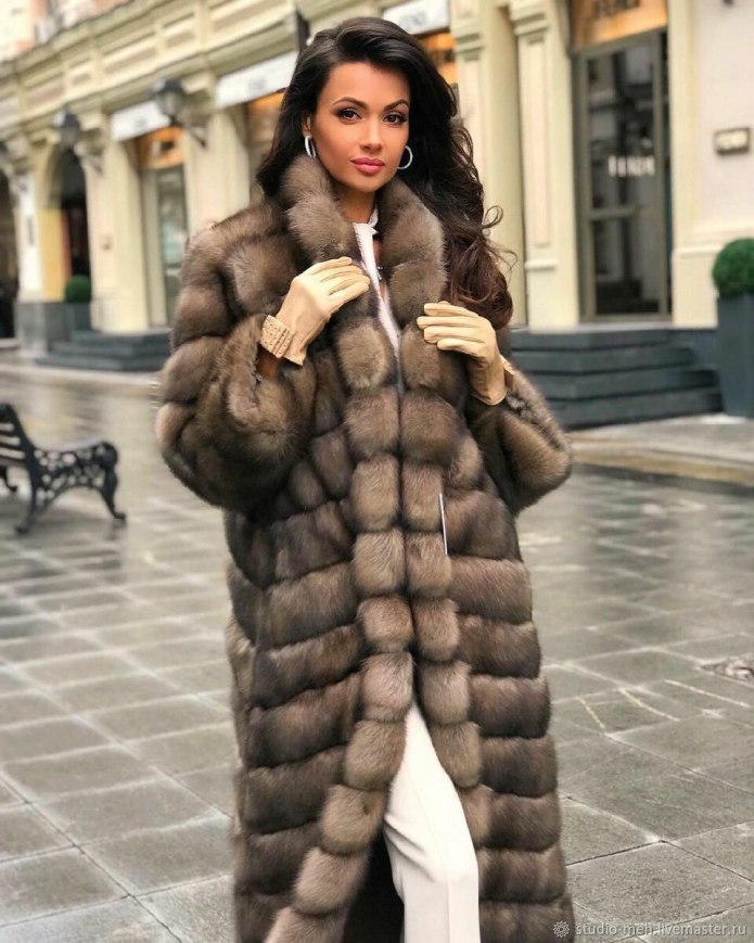 Меховое модель 1016 Elena furs мутон