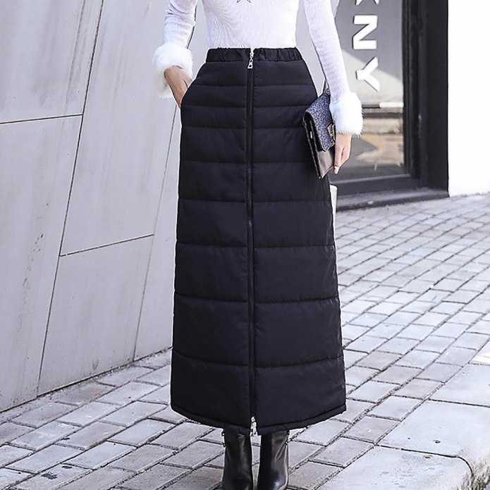 Стеганая юбка