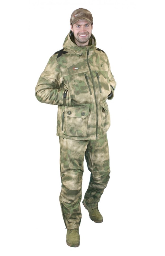 Костюм Тувалык демисезонный алова камуфляж
