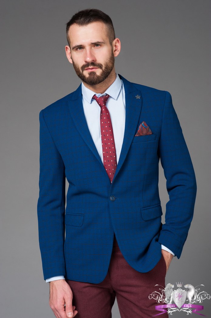 Костюм мужской, синий