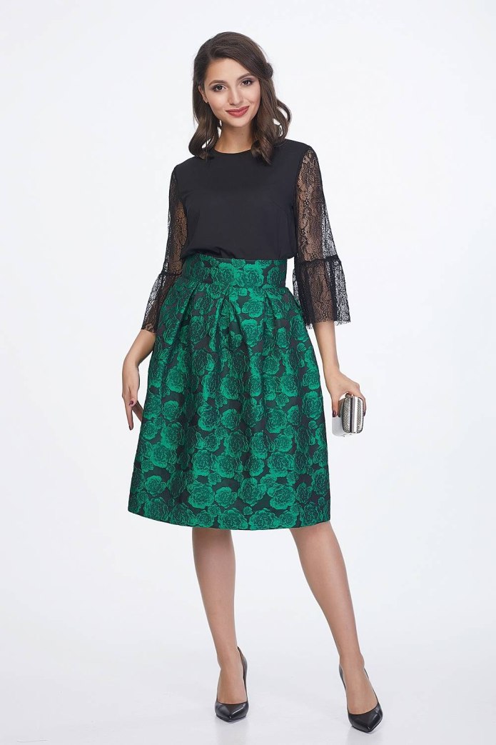 Жаккардовая юбка Dolce Gabbana