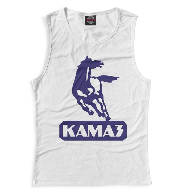 Футболка КАМАЗ "1969 год" св.серый (50 размер)