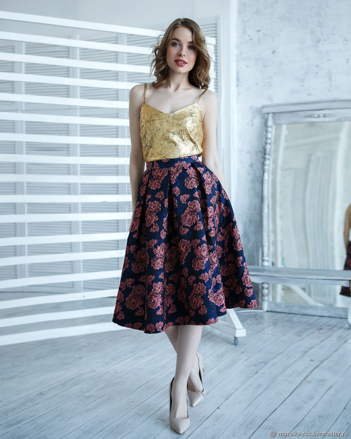 Юбка ALD жаккард