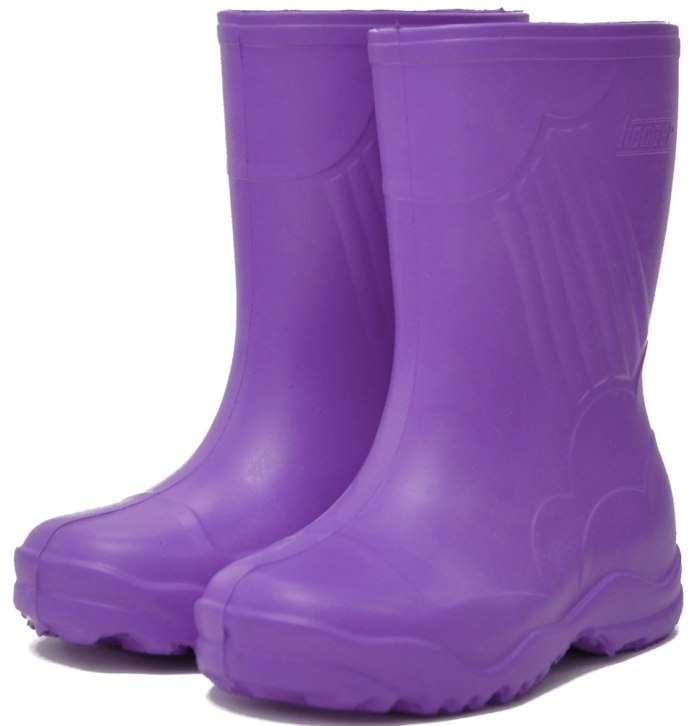 Сиреневые сапоги