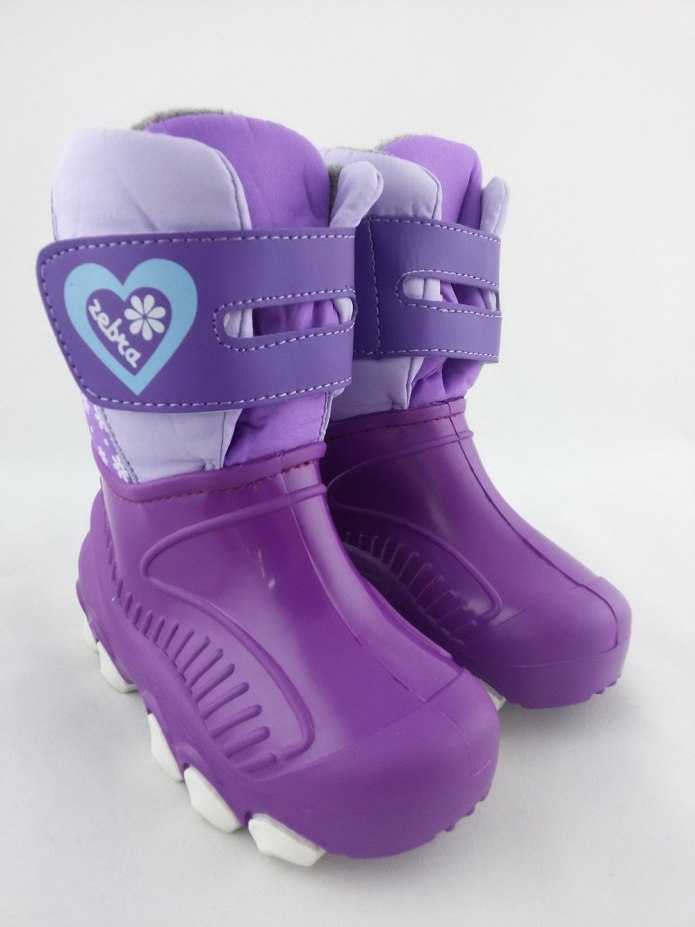 Tundra сапоги детские фиолетовые